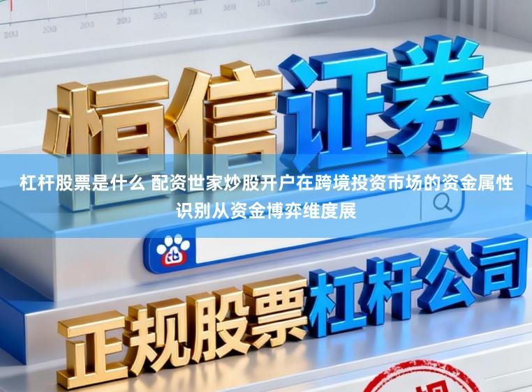 杠杆股票是什么 配资世家炒股开户在跨境投资市场的资金属性识别从资金博弈维度展
