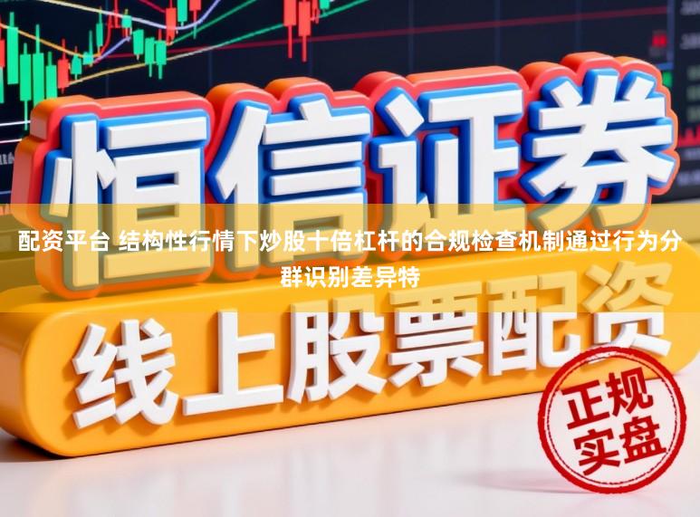 配资平台 结构性行情下炒股十倍杠杆的合规检查机制通过行为分群识别差异特