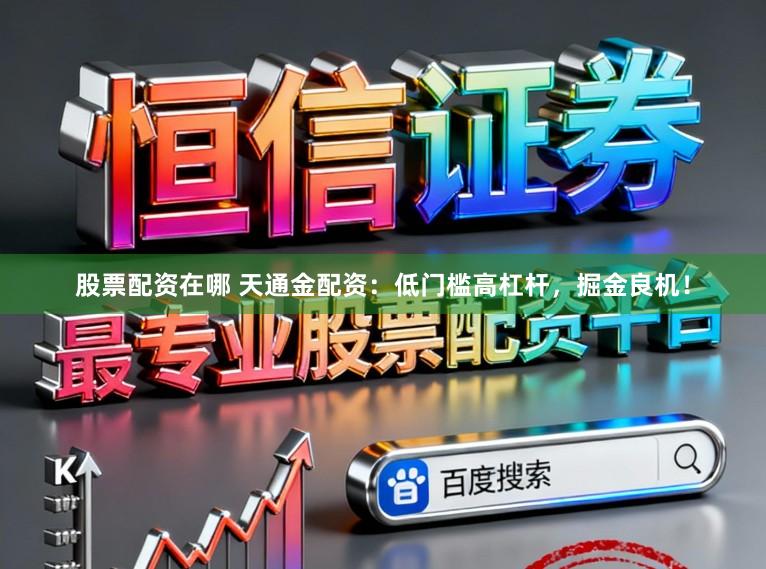 股票配资在哪 天通金配资:低门槛高杠杆,掘金良机!